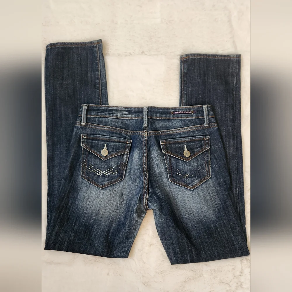 Vigoss Dark Blue Straight Leg Jeans